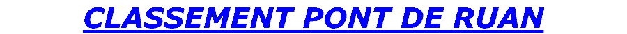 CLASSEMENT PONT DE RUAN